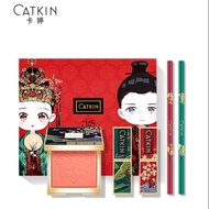 Catkin Catkin Catkin Lipstick Knowing Whether Co-Branded Contrast Gift Box Blush Eyebrow Pencil Begi