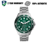 Fossil FS5726 FB-3 stainless steel watch (2 Year Fossil Warranty)