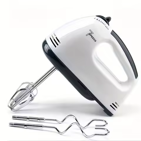 Electric Hand Mixer Kitchen Beater Spiral Whisk Stand Cake Baking Food Blender Egg Beater Cream Doug