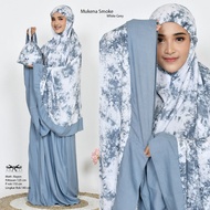 Mukena Bali rempel Smoke Jumbo