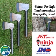 Kapak Cacah Daging Baja / Kapak Kayu Kesar Gagang Pipa Besi / Kapak Besi / Kapak Murah