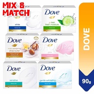 Dove Beauty Soap Bar / Moisturizing Cream Deep Moisture, 90g
