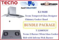 TECNO HOOD AND HOB FOR BUNDLE PACKAGE ( KA 9688 &amp; T 2288TGSV ) / FREE EXPRESS DELIVERY