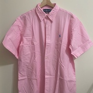 Ralph Lauren— Custom fit 粉色短襯衫