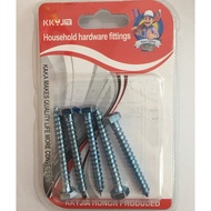 6X50 F HEXAGONAL WOOD SCREW