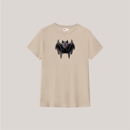 T365 Fortune Lucky Bat Halloween Short-Sleeved Top Tshirt Children Men Women Clothing T-Shirt Painti