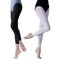 Alilin Stretch Comfortable Dance Tights Women s Cropped Tights Ideal for Long Dance Practices and Ev