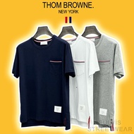 Thom Brown RWB Pocket Trim T-shirt, high quality TB men's T-shirt, men's T-shirt, PLV men's shirt