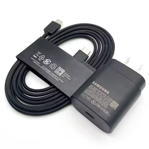 Samsung 25W Super Quick Charger US PD Adapter For Galaxy Z Flip Fold 7 6 5 4 3 2 S26 S25Edge A52 A53