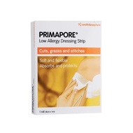 SMITH & NEPHEW PRIMAPORE LOW ALLERGY DRESSING STRIP 8CM X 1M 1'S (EXP : 2025)
