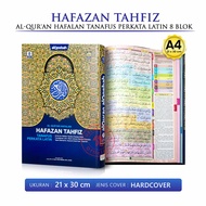 Al Quran Besar A4 Tajwid Hafalan Hafazan Tanafus Perkata Latin 8 Blok Quran Wakaf Besar