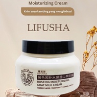 Lifusha Goat Milk Cream Boseing Moisturizing Whitening Moisturizing Face Goat Milk Cream