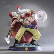 [Quick Shipment] One Piece One Piece gk Statue Whitebeard Doll Four Emperor Whitebeard Pirates Figure Edward Newgate Shock Fruit Model Decoration Box