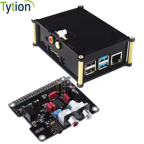 Raspberry Pi 4B Expansion Board I2S HIFI DAC Digital Sound Card Digital Broadcasting Box Music Turnt