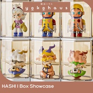 Yokohaus - HASHI Box Action Figure Aesthetic Transparent Toy Display Popmart Display Transparent Toy