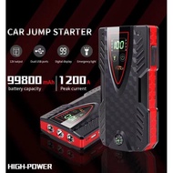 Portable Car Jump Starter Device 30000mAh Power Bank for iPhone 12 Emergency Power 12V Car Battery Booster Auto Starting