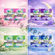 Laurier Slimguard Super Twin Pack Night Day Wing Heavy Pantyliners Thin Ultra 22.5cm 25cm 30cm 35cm