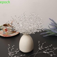EPOCH 50PCS Crystal Bud Branches, Craft Decoration Wedding Party Artificial Bouquet, Emulation For H
