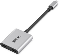 Xreal Hub 120hz 2IN1 USB-C PD Fast Charging Adapter อะแดปเตอร ์ วิดีโอแบบพกพาสําหรับ XREAL AIR/AIR2