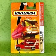 Matchbox 08 Ford E-350 Ambulance