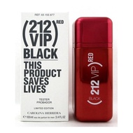 Carolina Herrera (212 VIP) Black Save Lives for Men Edp 100ml - CODE38 - Tester+ New Stock