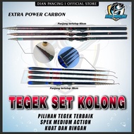 JORAN TEGEK SET KOLONG CARBON RUAS PENDEK DAN PANJANG RINGAN DAN KUAT MEDIUM ACTION
