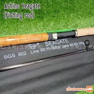 Fishing Rod Ashino Seagate Line wt. 15-30 lb. Spinning Coating Cork Handle
