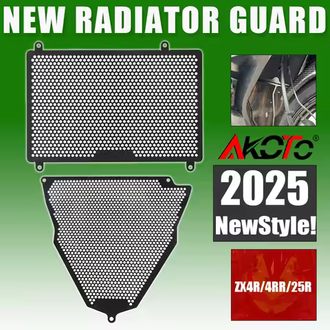 Motorcycles Radiator Guard Grille Grill Cover For KAWASAKI NINJA ZX-4R ZX-4RR ZX-25R ZX-25RR ZX4R ZX
