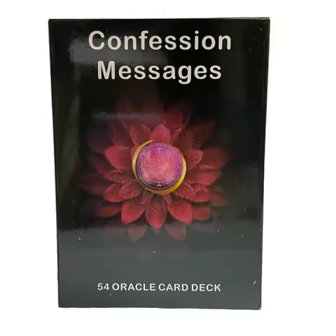 Confession Messages Oracle Cards A 54 Cards Deck Feelings Love Message Prophecy Keywords Divination 