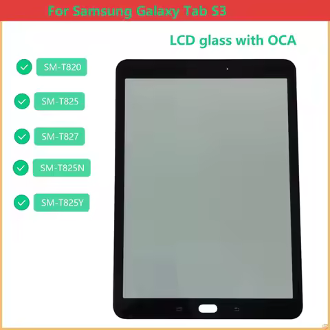 For Samsung Galaxy Tab S3 SM-T827 T825Y SM-T820 SM-T825 SM-T825N Touch Screen Panel Tablet Front Out