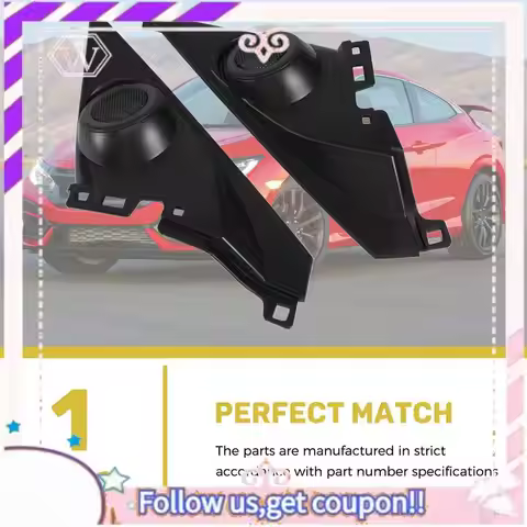 Easy To Use 1.5 Inch Pair Front Pillar Althorn Tweeter Covers Car Tweeter Refitting Speaker Boxes Mo