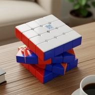 MoYu Aosu V7 4x4 Magnetic Speed Cube, Professional Smooth Puzzle, Educational Rubik's Cube Toy, Grad