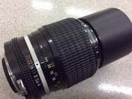 [保固一年] [高雄明豐] Nikon 200mm f4 定焦鏡 手動鏡 日本製 內建遮光罩 便宜賣S