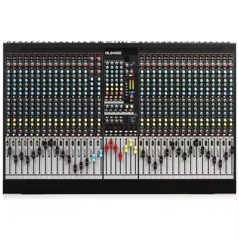 GL2400-32 Mixer Console 32 Channel Professional Sound Mixer 4-band EQ Pure Audio System Audio Mixer 