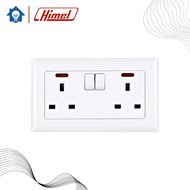 Himel Advance Series Switches / Water Heater Switch / 13A 1 Gang 2 Gang Neon Switch Socket Outlet / 
