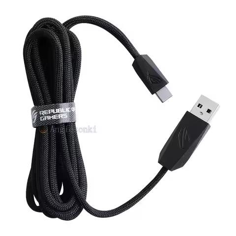 Mouse Cable Line for ASUS P513 ROG KERIS Wireless Gaming Mouse USB to Type-c