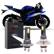 New หลอดไฟหน้า LED สําหรับ Yamaha YZF-R6 R1 2008 2009-H7