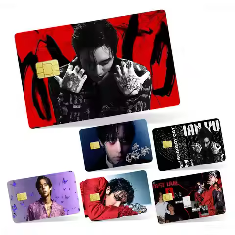 Singer D-DPR Ian Game Film Cover Sticker Case For Small Chip Credit Debit Card Front Side