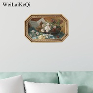 [WeiLaiKeQi] Photo Frame, Ornate Picture Frame, Embossed Frame Artwork Retro Photo Display