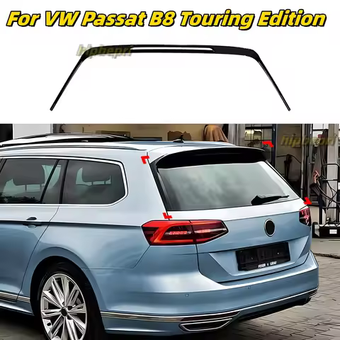 Rear Spoiler Tail Wing Top Wing Side Skirt Wing Exterior Modification For VW Passat B8 Touring Editi