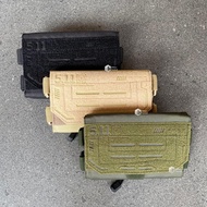 HIJAU Slantedhp FREE rubber 511 Laser Mole Pouch/ Universal Dual Slot Cell Phone Wallet/ | 7 Inch Ta