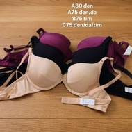 Tri bra size A75,A80,B75,C75 with removable foam