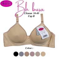 Wireless Bra - Size 34-40 Cup B | 3/4 Cup B Plain Motif Hook 2 | Simiqi