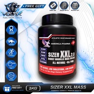 America Pharma  Sizer XXL Anabolic Mass, Mass Protein Susu Protein Gym, (1KG Refill) Mass Gainer, Su