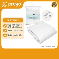 Prego Baby Cover for Mattress Baby Premium Waterproof Crib Mattress Fitted Bedsheet 120cmx60cm