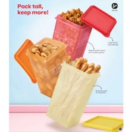 Mosaic Keeper Tupperware 3.1L Blue / Red Air Tight Container Tall Food K+Container Bekas Roti Tinggi
