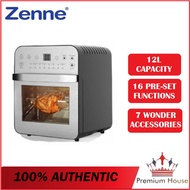Zenne KAV-AD1202-S Multi-purpose 12L Digital 16 Preset Menus Air Fryer and 360° Rotisserie Oven – [replace Riino AF510T]