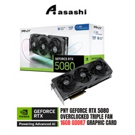 PNY GeForce RTX 5080 OC Triple 16GB GDDR7 Graphic Card