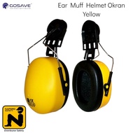 Earmuff Cantel Helmet Okran Gosave 28 db Yellow