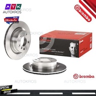 จานเบรคหลัง BMW SERIES 1 E81 E87 F20 F21 SERIES 2 F22 F23 SERIES 3 E90 E92 F30 SERIES 4 F32 F36 09 9
